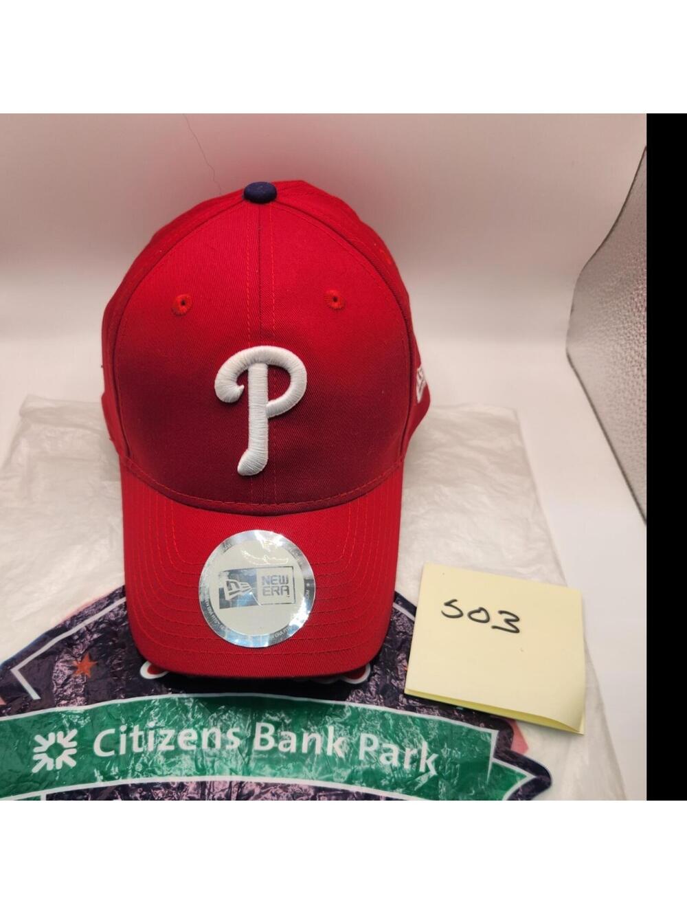 New Era Philadelphia Phillies Red Cap MLB Baseball Official Licensed